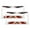 Pattern-101, variant on License Plate Frames Butterfly Patriotic License Plate Frame License Plate Shield Frame 2 PCS Memorial Day Patriotic Metal License Plate Cover for Women