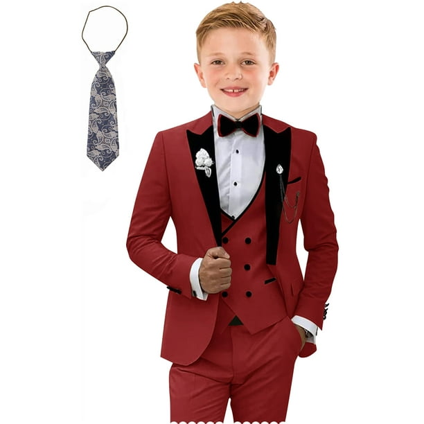 Pantalon Formal Para Niños, Traje Para Boda, P... – Grandado