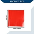 thumbnail image 5 of Unique Bargains Car Wrap Film Exterior Interior Vinyl Wrap Cover Car Protective 1.6 ft x 59.06 inch 1 Pc Matte Red, 5 of 7
