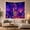 Dragon Family, variant on Crystal Dragon Within a Purple Nebula, Mystical Digital Art for Dragon Lovers, Cosmic Gem Decor, Housewarming Gift, Tapestry Wall Hanging for Bedroom and Gaming Room