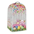 thumbnail image 2 of HELLHERO Elastic Dust Cover with Handle Multifunctional 15.94"H x 9.45"L x 7.28"W, Easter Pattern, 2 of 6