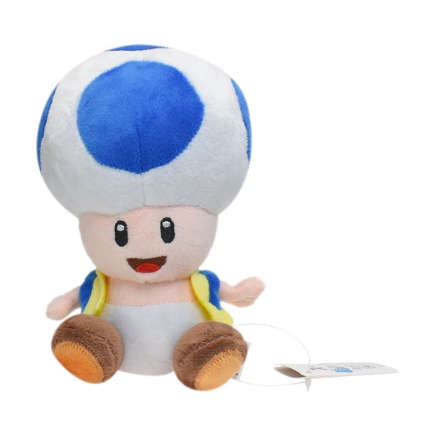 Juego de Super Mario Bros. Juguete de peluche de dibujos animados Mario y Luigi Bowser Koopa Troopa Goomba Plushie Anime personaje lindo suave muñeca de peluche juguetes para bebés niños regalos de cu
