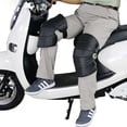 thumbnail image 4 of sweethay 1 par de rodilleras para hombre y mujer, rodilleras cálidas para invierno frío, Protector de piernas para bicicletas, Scooter, motocicleta y Gafas de moto Tela Oxford Tipo 2 sweethay VI018165-03, 4 of 6