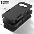 thumbnail image 4 of JZWAL-for Google Pixel 9A Heavy Duty Case with One Screen Protector, Shockproof Protective Drop Protection Phone Case Full Body Protection Hard Case,Black, 4 of 4