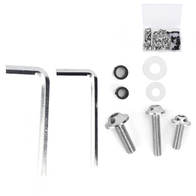 Yctze 158Pcs/Set Universal Fairing Gasket Wrench Kit Motorcycle Accessory