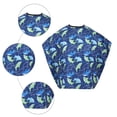thumbnail image 3 of Yuarrent Delfín Delantal impermeable para niños Capa de peluquero Cubiertas de peluquería Vestido Sin mangas Tabardos Delantales Favores de Suministros de limpieza para el hogar, 3 of 6