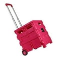 thumbnail image 4 of Everything Mary Pink Collapsible Storage Cart for Crafts & Hobby Supplies, Pink, 4 of 9