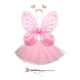 thumbnail image 5 of Disfraz de hada para niñas, disfraz de ángel, tutú, disfraz de mariposa para cosplay de vacaciones Rosa Yuyangstore disfraz de hada, 5 of 8