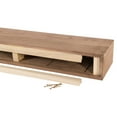 thumbnail image 6 of Modern Ember Walnut Creek 60 inch Fireplace Mantel Shelf - Burnt Sienna, 6 of 9