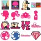 thumbnail image 3 of Encantos de zapatos Barbi personalizados Decoraciones de zapatos de dibujos animados lindos Encantos de Hello Kitty Crocks, 3 of 4