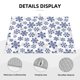 thumbnail image 3 of Balery Dark Blue Snowflakes Alfombrilla de Secado para Cocina, 18x24 Pulgadas, Súper Absorbente para Platos y Encimeras, 3 of 7