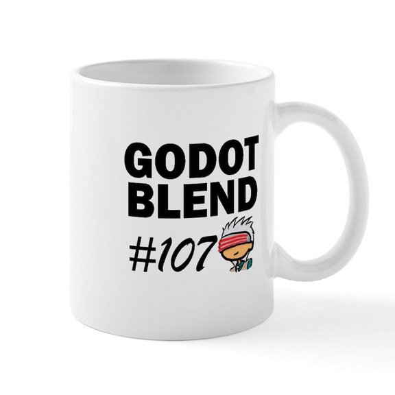 CafePress - Godotblend Copy Mugs - 11 oz Ceramic Mug - Novelty Coffee Tea Cup