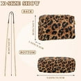 thumbnail image 4 of FORMRS Women Crossbody Purse with Chain Strap Vegan Leather Shoulder Handbag, Leopard Pattern, 4 of 7