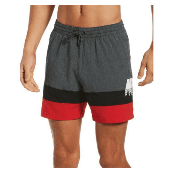 Nike Swim Men's Sunset Logo Vital 5 Volley Swim Short, Medium