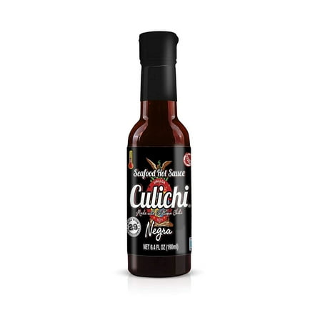 Salsa Culichi Negra/ Seafood Sause Quantity of 3 Bottles 6.4oz
