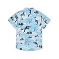 thumbnail image 3 of CONZONE Mens Buttons Down Shirts Short Sleeve Beach Shirts for Men Trendy Hawaii Graphic Y2K Lapel Soft Lightweight Tops, 3 of 3