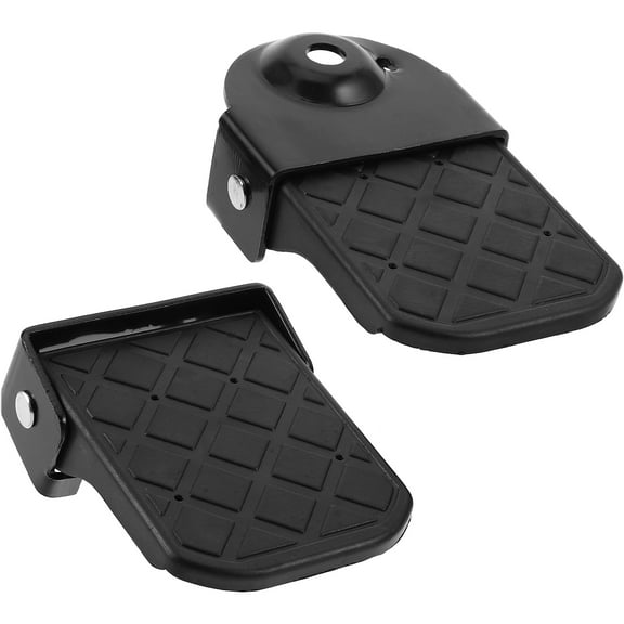 1 Pair Motorcycle Footrest Pedals Motorcycle Foot Pedals ATV Floorboard Pedals Motorcycle Folding Foot Support Pedals for Riding Motorcycle Bikes