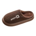 thumbnail image 7 of Pandaie Slippers for Men Warm Memory Foam Comfy House Slipper Non Slip Rubber Sole Open Back Fashion Home Shoes for Indoor Outdoor Size 7.5‑12.5, 7 of 7