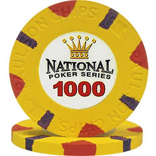 Paulson National Poker Series Poker Chips