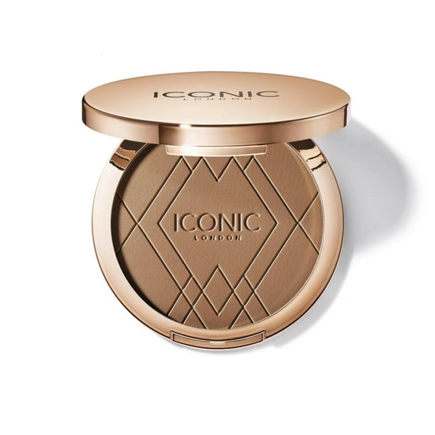 Polvo bronceador ICONIC LONDON Ultimate, acabado mate y sedoso