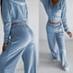 thumbnail image 5 of Conjunto de 2 piezas de sudadera y pantalón deportivo con capucha para mujer 2024, 5 of 5