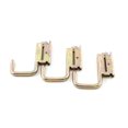 thumbnail image 3 of Red Hound Auto 3 Square J Hooks for E Track System Trailer Flatbed Jacket Rack, 3 of 6