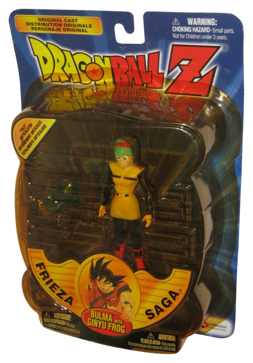 Dragon Ball Z Frieza Saga (2000) Irwin Toys Bulma with Ginyu Frog