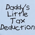 thumbnail image 2 of CafePress - Daddy's Little Tax Deduction Infant Bodysuit - Baby Light Bodysuit, Size Newborn - 24 Months, 2 of 4
