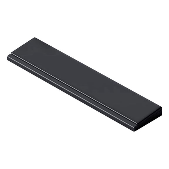 Keyboard Wrist Rest Pad Support with Desktop Partition Storage Case,For Computer Keyboard, Office-Black