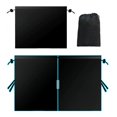 thumbnail image 1 of Car front and rear partition curtain sun protection heat insulation RV shading, 1 of 10