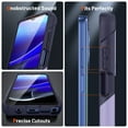 thumbnail image 2 of JTCASES for Motorola Moto G 5G 2022 Case, Hybird PC TPU Anti-slip, Shockproof  Bumper, Military Drop Resistant, Rugged Heacy Duty Full Body Protective Shell, Slim Fit for Girls Men Lightpurple, 2 of 8