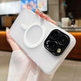 thumbnail image 2 of Compatible with iPhone 14 Pro Max Clear Case with Camera Lens Protector,Full Protection Electroplate Magnetic Case Compatible with MagSafe Anti-Scratch Case for iPhone 14 Pro Max Black, 2 of 16