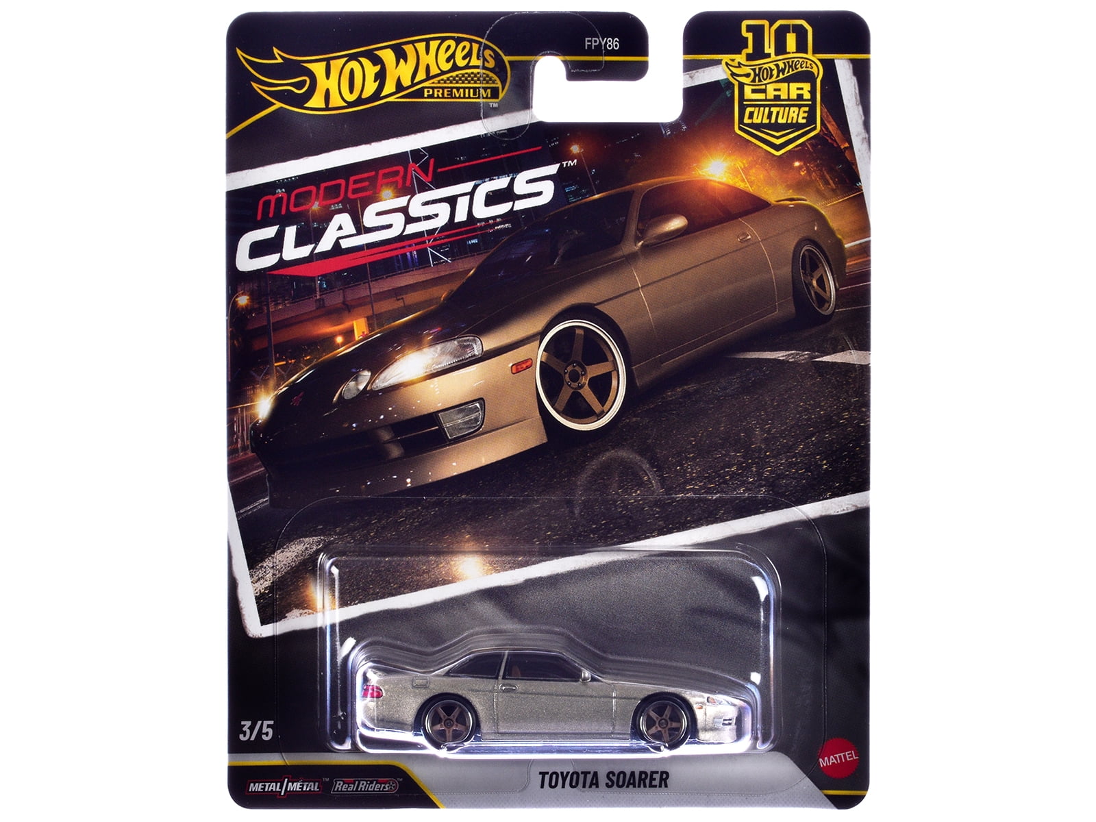 "Modern Classics" 5 piece Set "Car Culture 10th Anniversary" 2026 Series S Diecast Model Cars by Hot Wheels