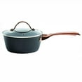 thumbnail image 2 of Oster Allsberg Non Stick Aluminum 10 Piece Cookware Set w/ Rose Gold Handles, 2 of 10