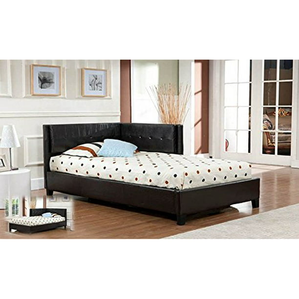 Featured image of post Corner Bed Frame Twin : You can also choose from adjustable (other), sofa bed, and.