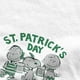thumbnail image 4 of Camiseta de algodón 100 % divertida para hombre con el lema Y2K de Peanuts, Snoopy, San Patricio y Charlie Brown Cheers, 4 of 5