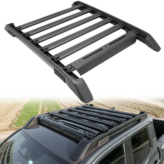 ECCPP Black Car Roof Platform Fit For Toyota Tacoma 2024-2025 Roof Rack Crossbars