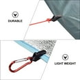 thumbnail image 3 of Abrazaderas de fijación de toldos a prueba de viento de 10 piezas con mosquetón Clips de lona para toldo de camping, 3 of 4