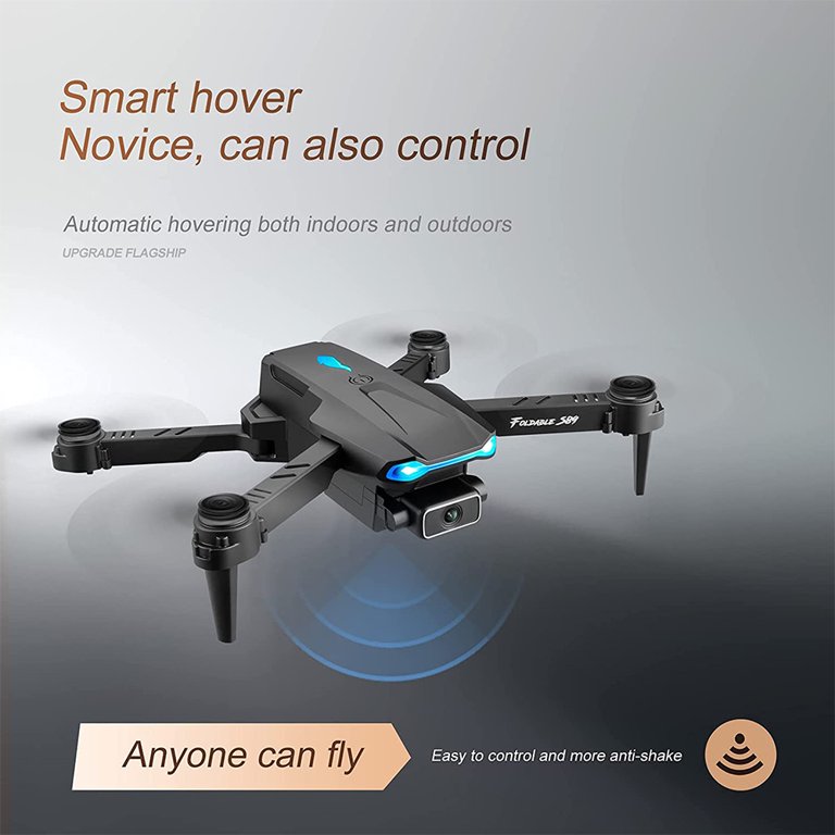 Drone avec Caméra HD Drone Mini avec Trois Batteries Longue Autonomie WiFi  FPV Debutant - Drones et multirotors (9026107)