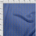 thumbnail image 3 of oneOone Rayon Medium Blue Fabric Block Dress Material Fabric Print Fabric By The Yard 56 Inch Wide-YG, 3 of 8