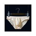 thumbnail image 2 of MarinaVida Men's Ice Silk Elastic Seamless Underpants Ultra-Thin Breathable Briefs Underwear, 2 of 2