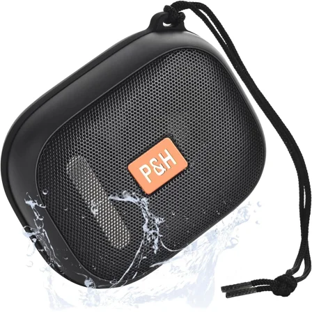 ELVY- Portable Bluetooth Speaker, Small Speakers Bluetooth Wireless, Ipx7 Waterproof
