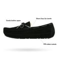 thumbnail image 3 of DREAM PAIRS Mens Comfort Sheepskin Suede Shearling Moccasin Toe Slippers Ondoor/Outdoor Shoes AU-LOAFER-02 Size 10, 3 of 5