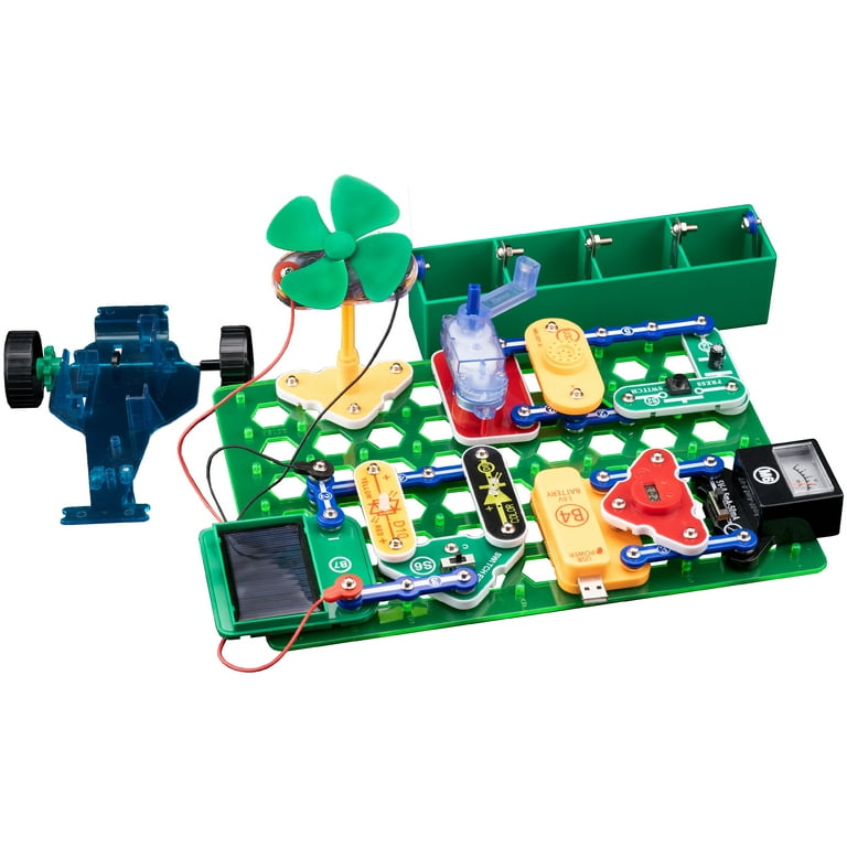 Snap Circuits® Green Energy SCG225 | Electronics Science Kit | 125