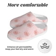 thumbnail image 6 of Lsque Cute Pig Face Pattern Womens Comfort Cotton on Scuff With Memory Foam and Anti-skid Sole Slipper-46/47, 6 of 7