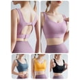 thumbnail image 3 of Ropa interior de mujer Mujeres Yoga Sujetador Deportes U Cuello Entrenamiento Jogging Wirefree Casual Tank Tops, 3 of 7