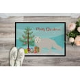 thumbnail image 2 of Caroline's Treasures BB9244JMAT White Arctic Fox Christmas Door Mat, Indoor Rug or Outdoor Welcome Mat 24x36 Doormat ,, 2 of 4