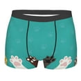 thumbnail image 5 of Uemuo Cute Cat Paw And Dog Pattern Men's Boxer Briefs,Trunk Anti-Chafing,Comfortable, Durable, and Stylish Underwear-X-Large, 5 of 9