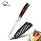 thumbnail image 1 of Cuchillo de Chef Japonés, Acero Inoxidable Alemán, Cuchilla de Punta Completa, Ultra Afilado con Mango Ergonómico para Cortar Carne y Verduras, Patrón Martillado Irregular, 1 of 5