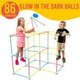 thumbnail image 1 of Funphix Corp. FPF-C-86/GB Ensemble Coloré 86 Pcs avec Balles Lumineuses et Sac, 1 of 2